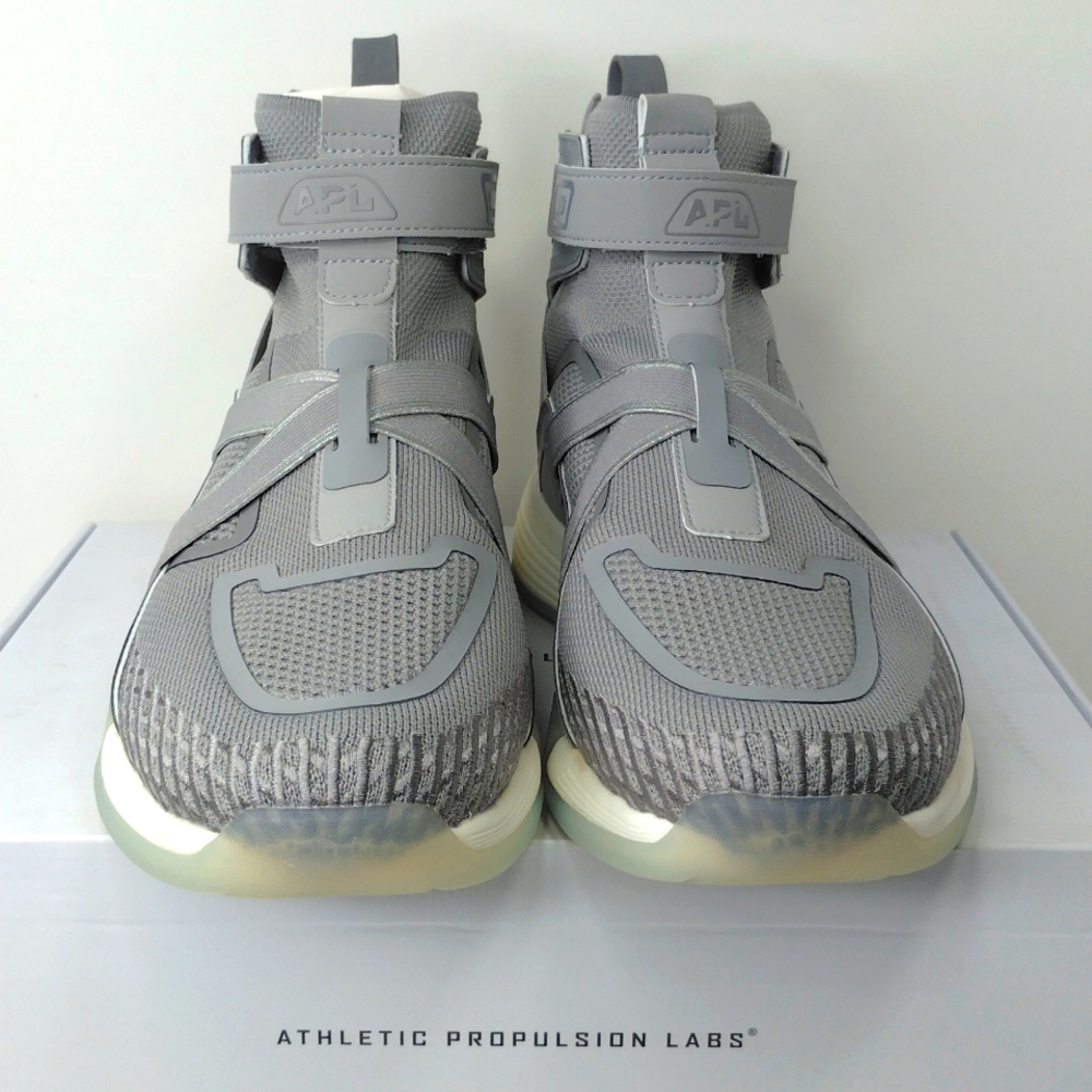 NIB APL Super Future Cement/Gunmetal/White Basketball Shoes Sneakers - Picture 4 of 7